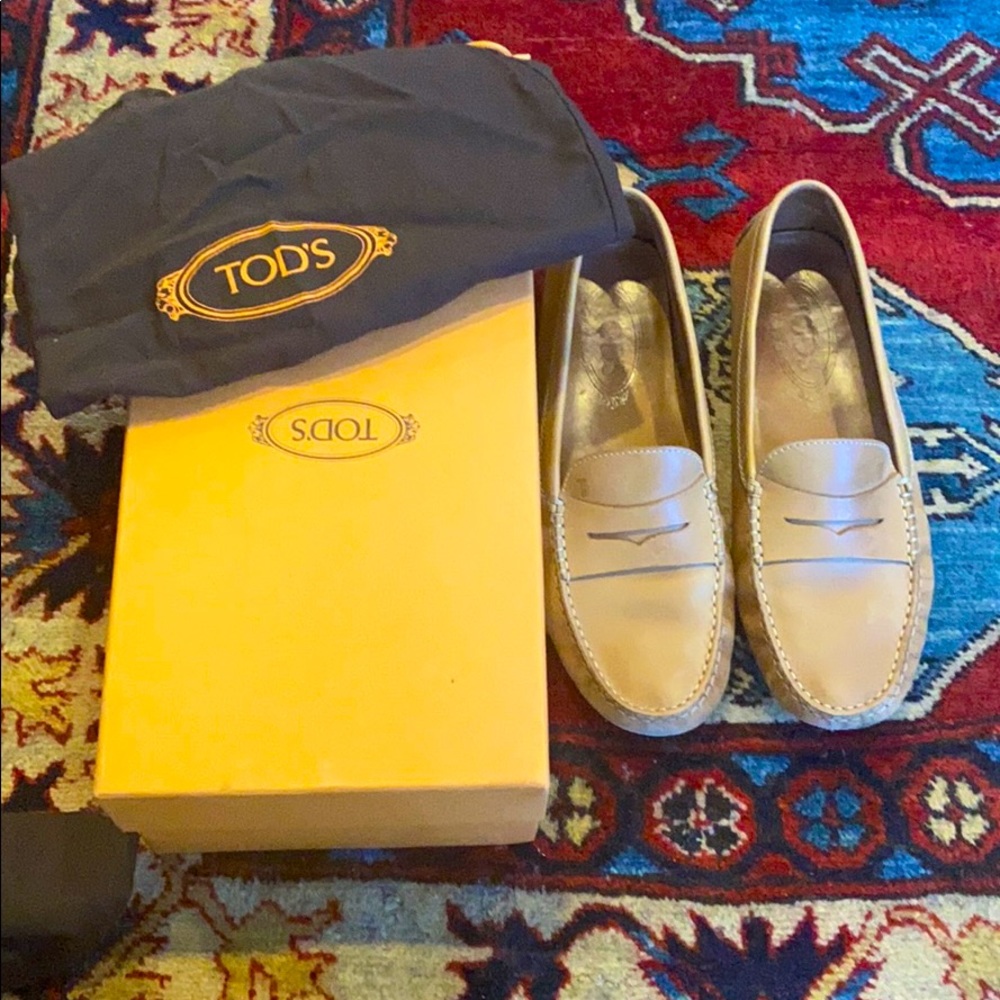 Tod's Gommino Leather Driving Loafers